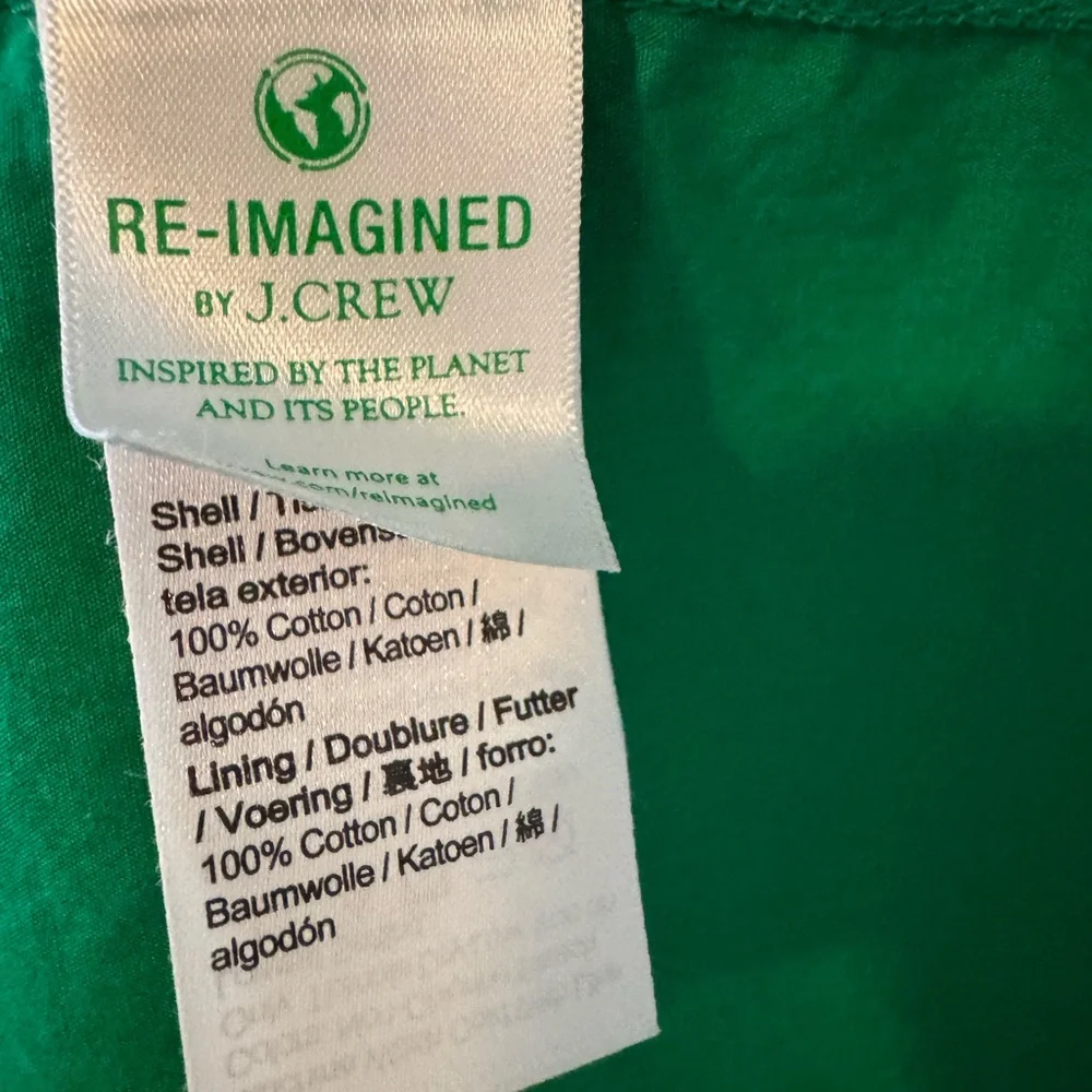 J. Crew Sevilla Green Dress - Picture 4 of 5